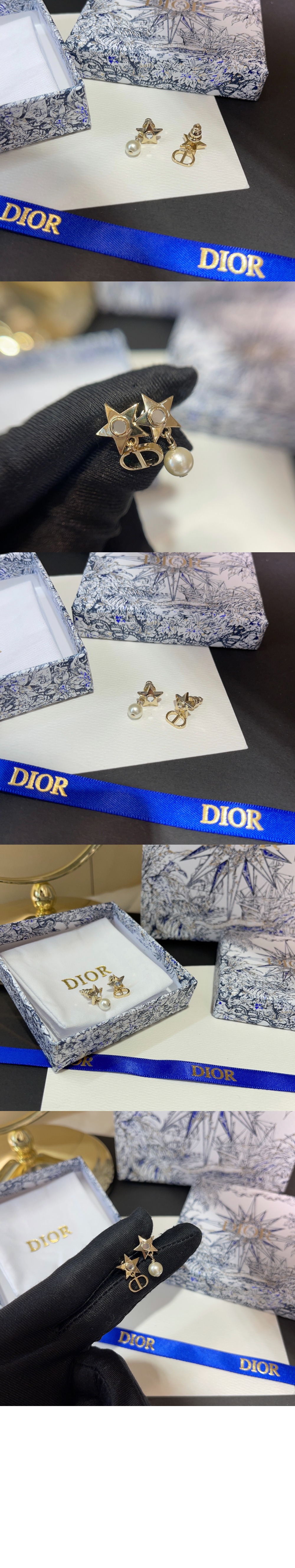 별 귀걸이 E2331 > 디올