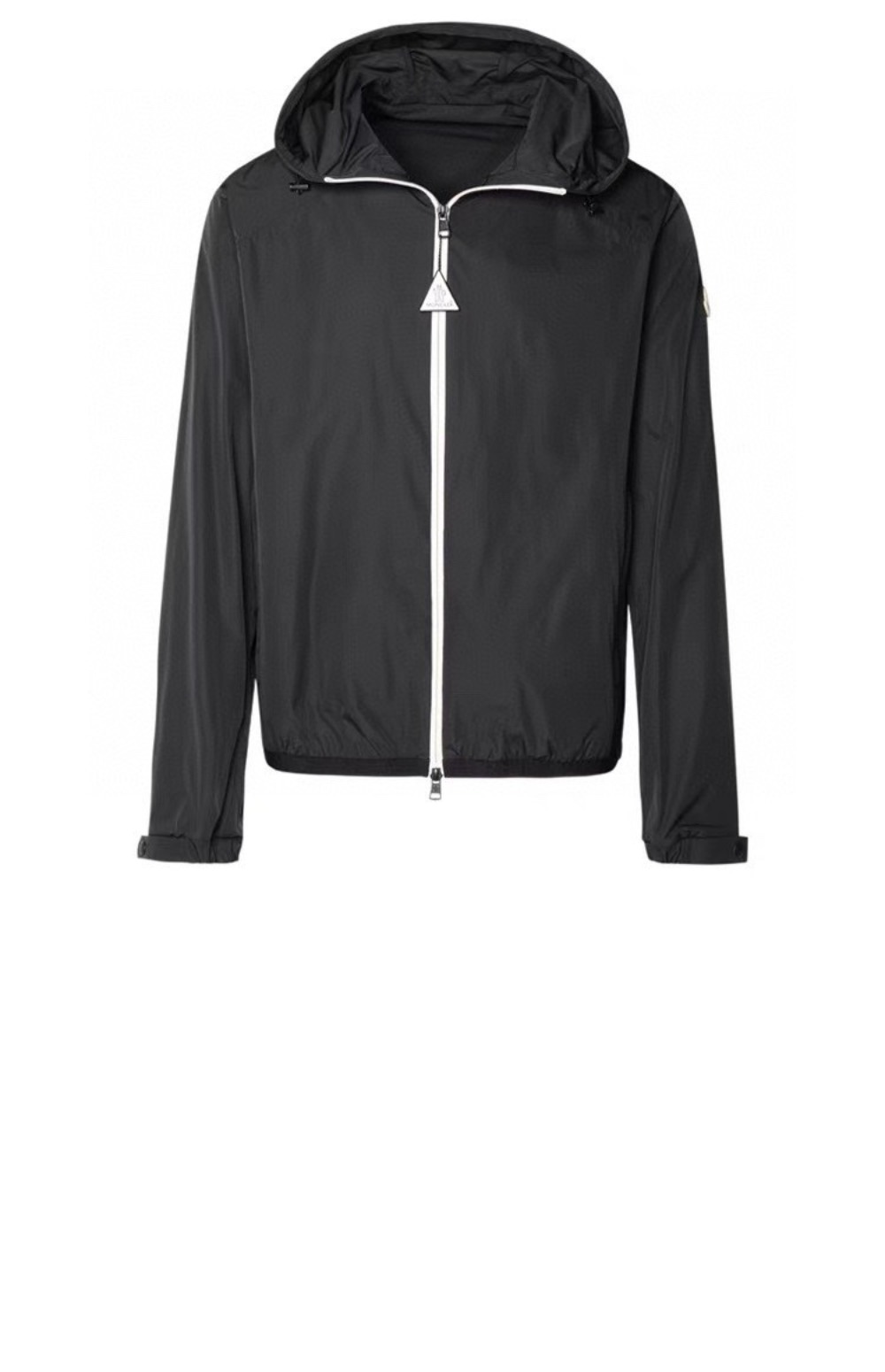 슬로건 프린트 셸 재킷 > Coat - 코트