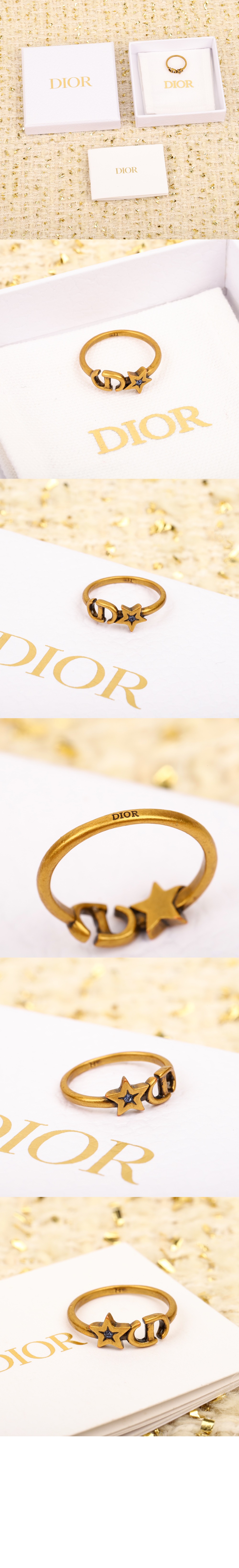 럭키 참스 반지 R2228 > 디올