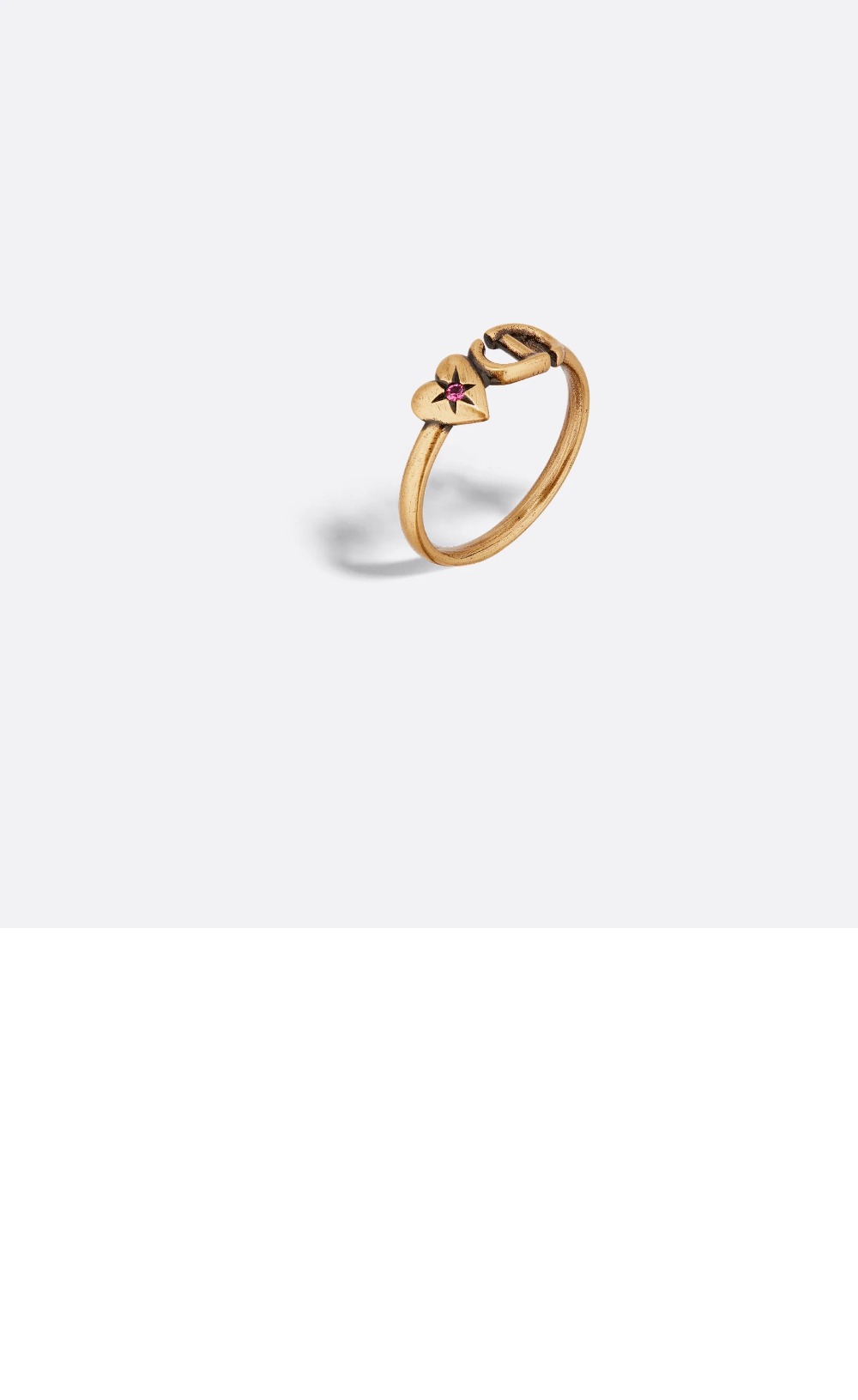 럭키 참스 반지 R2227 > 디올