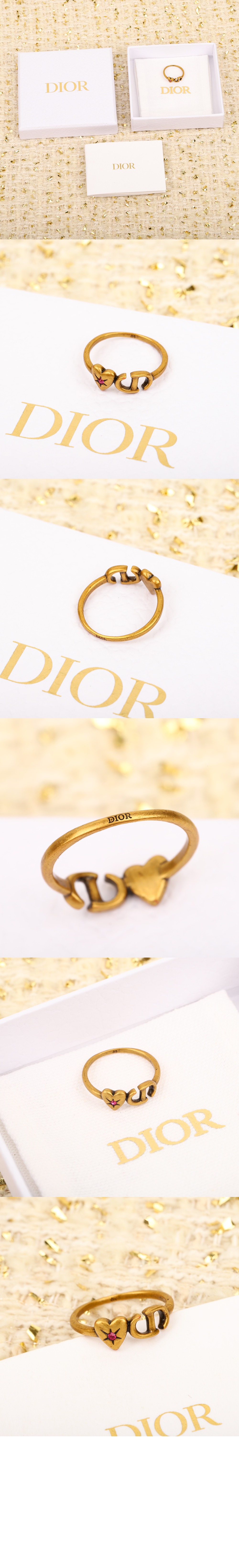 럭키 참스 반지 R2227 > 디올