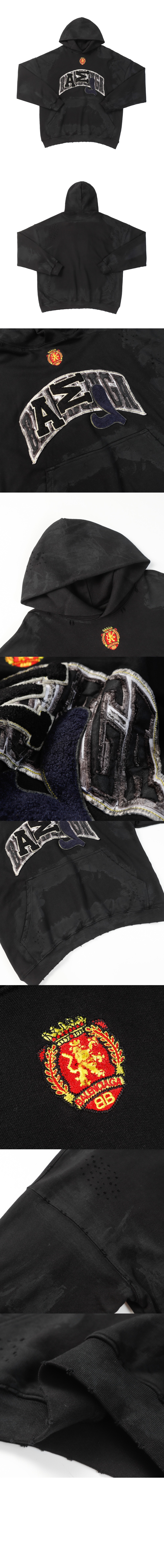 스케이터 오버사이즈 후디 워시드 > Etc - 기타제품