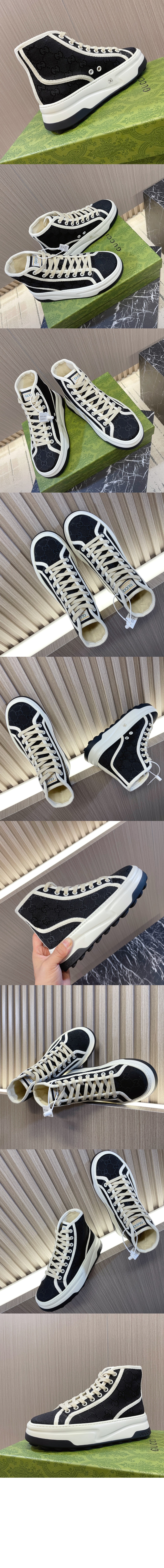 GG 하이탑 스니커즈 746768 > Tennis 1977 - 테니스 1977 스니커즈