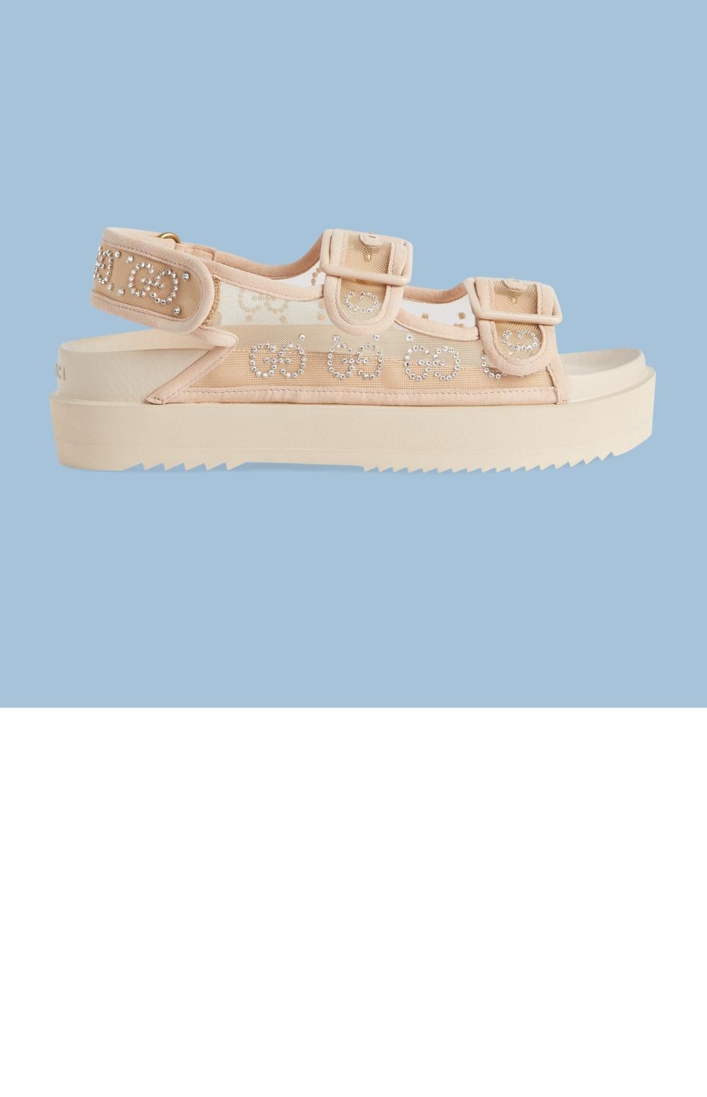 크리스탈 GG 샌들 693404 > Double G - 더블 G