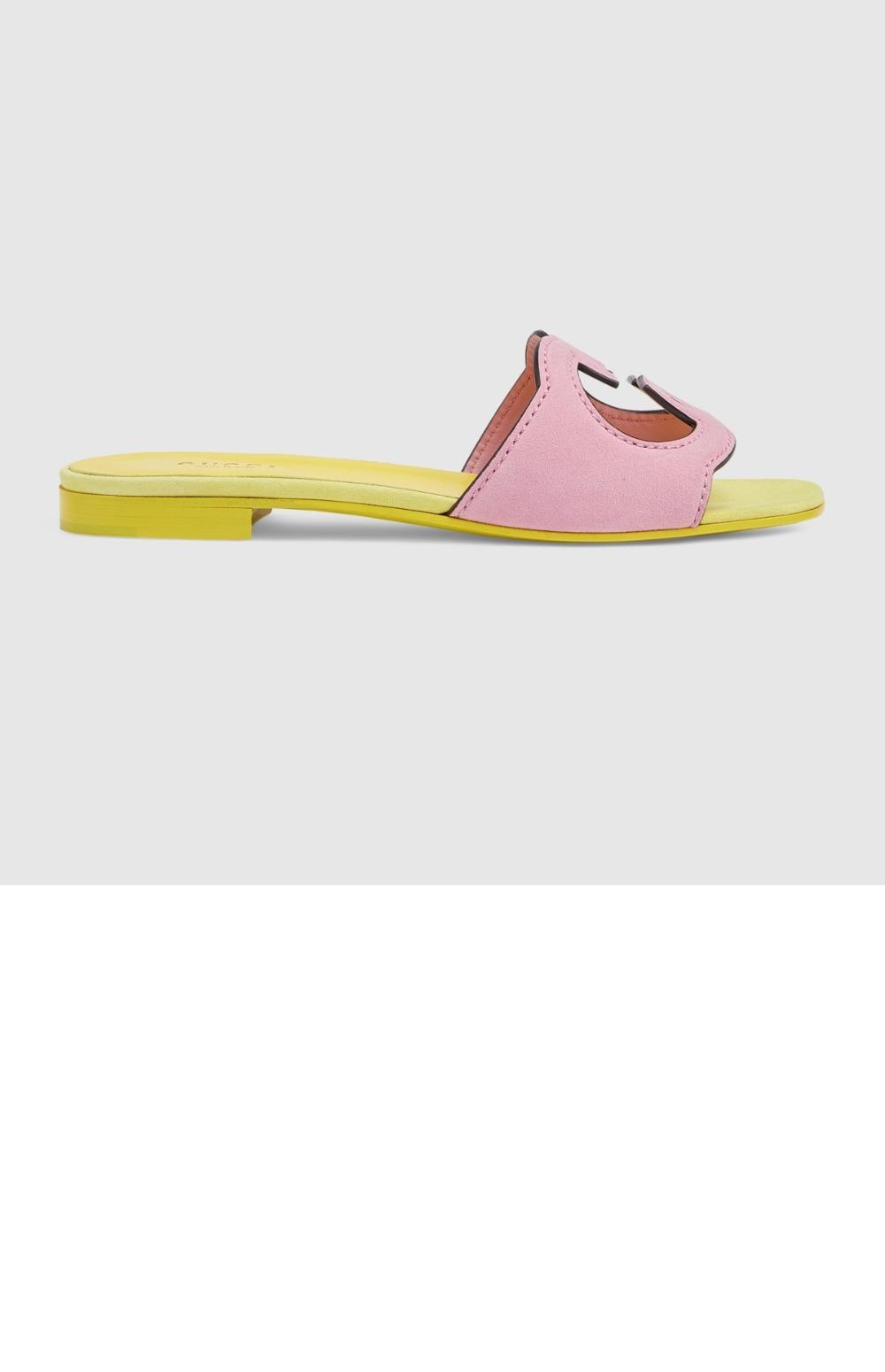 인터로킹 G 컷아웃 샌들 694451 > Interlocking G - 인터로킹 G