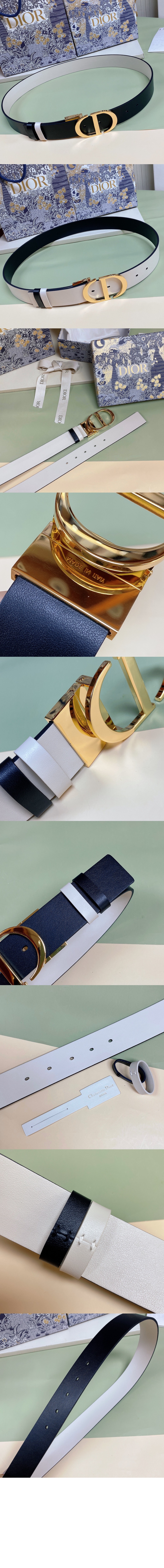 30 Montaigne 리버서블 벨트 B0446 > 디올