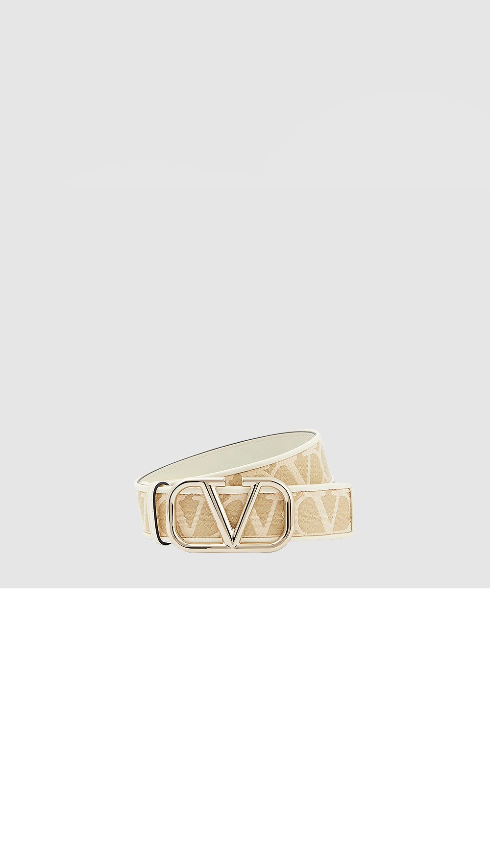 양면 소가죽 벨트 > 발렌티노