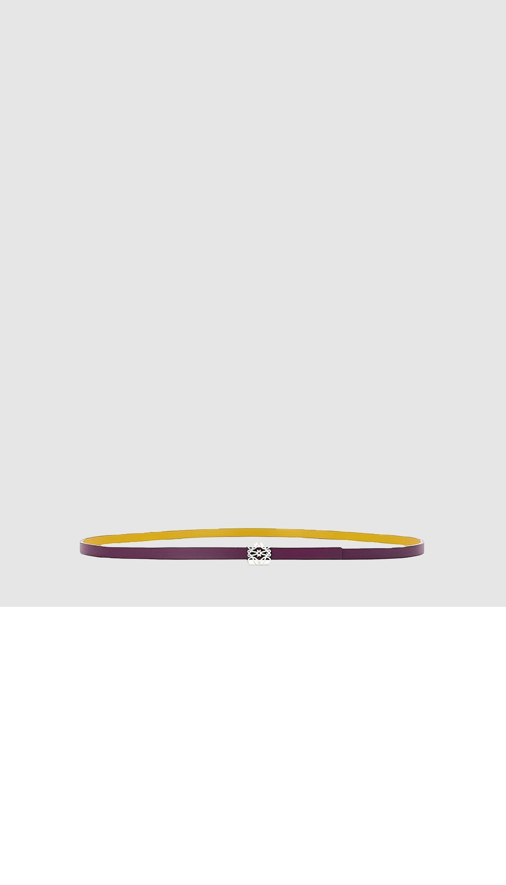 스무스 송아지 가죽 벨트 > 로에베