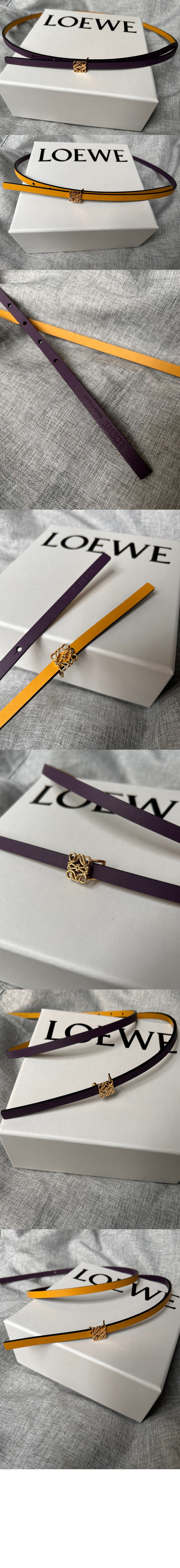 스무스 송아지 가죽 벨트 > 로에베