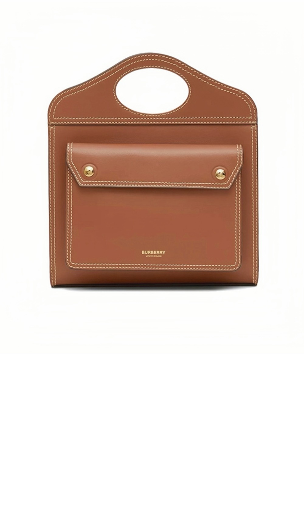 톱스티치 포켓백 미니 80147761 > Pocket Bag - 포켓 백