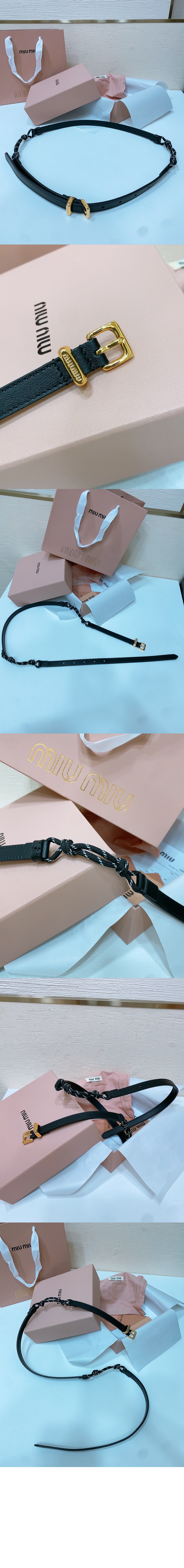 가죽 벨트 5CC591 > 미우미우