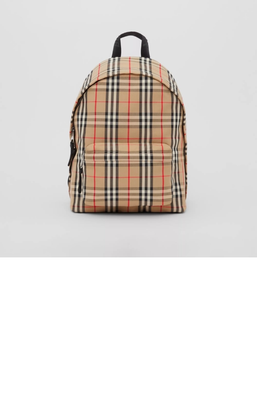 빈티지 체크 나일론 백팩 80161061 > Backpack - 백팩