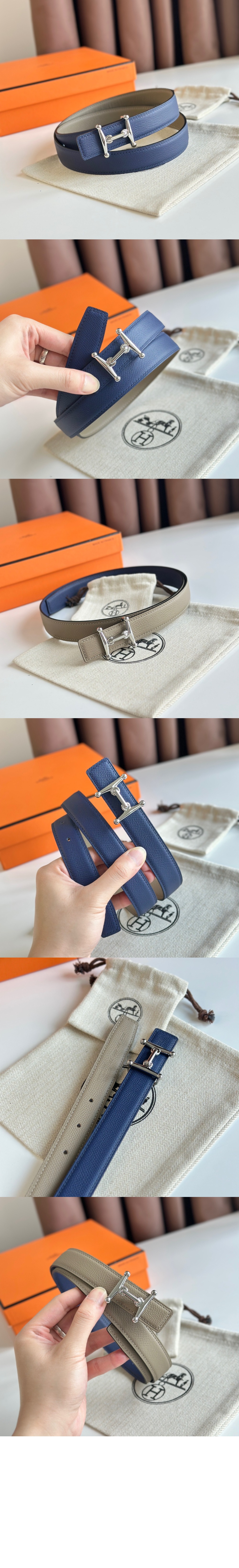 모르스 리버서블 벨트 > 에르메스