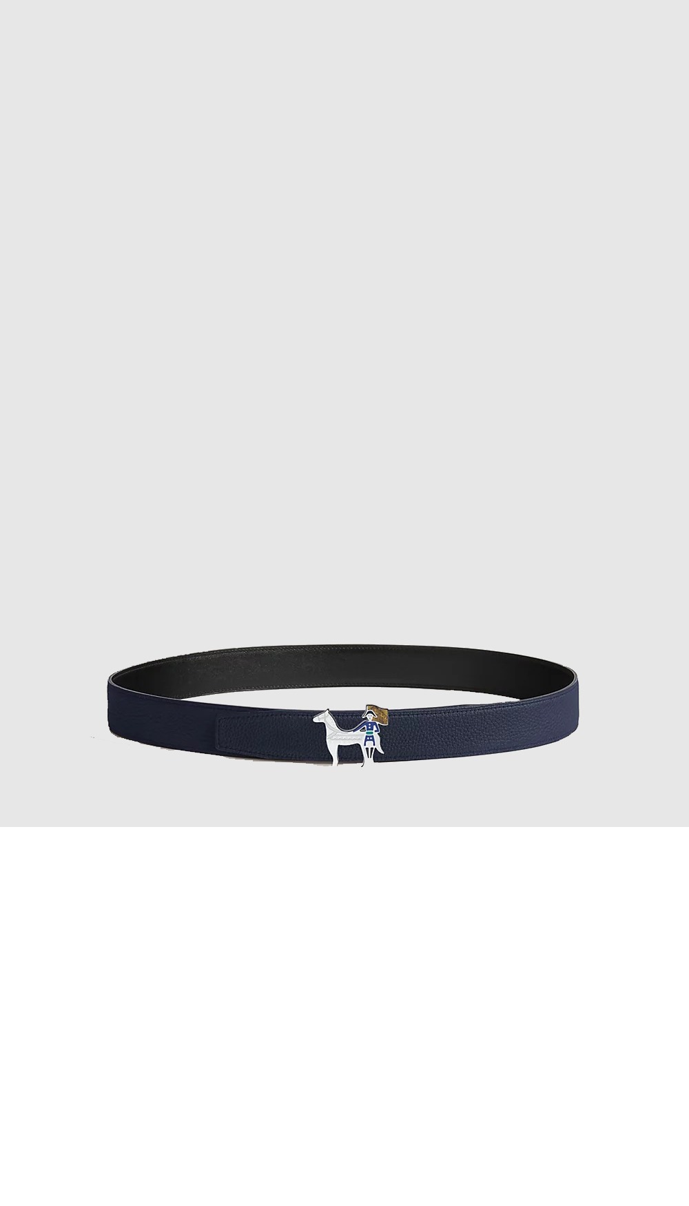 Artificier 벨트 버클 리버서블 가죽 스트랩 > 에르메스