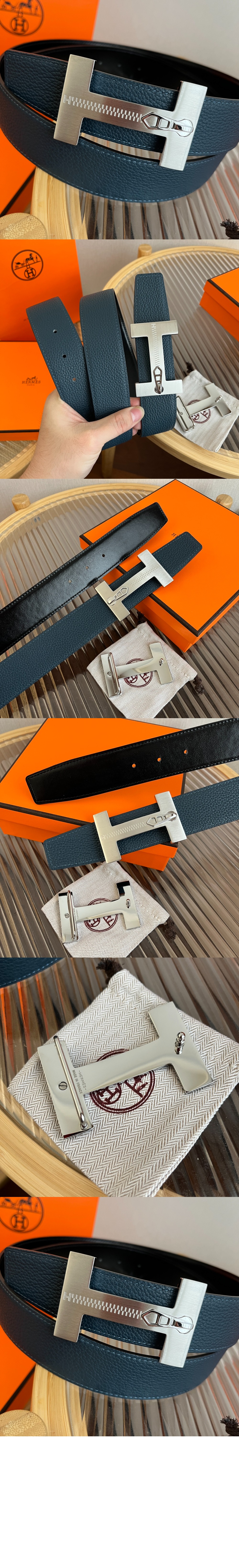 벨트 버클 리버서블 가죽 스트랩 > 에르메스