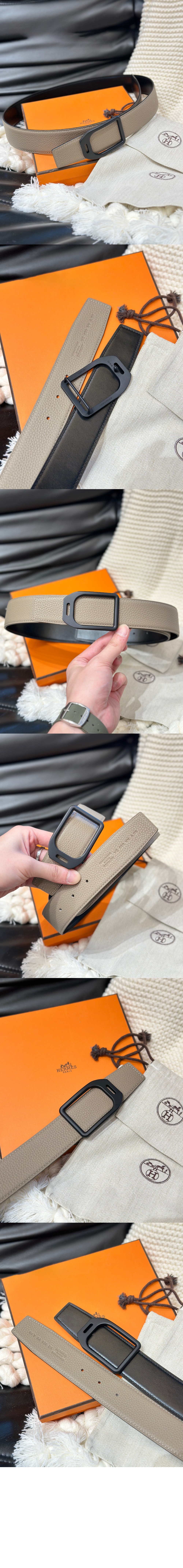 벨트 버클 리버서블 가죽 스트랩 > 에르메스