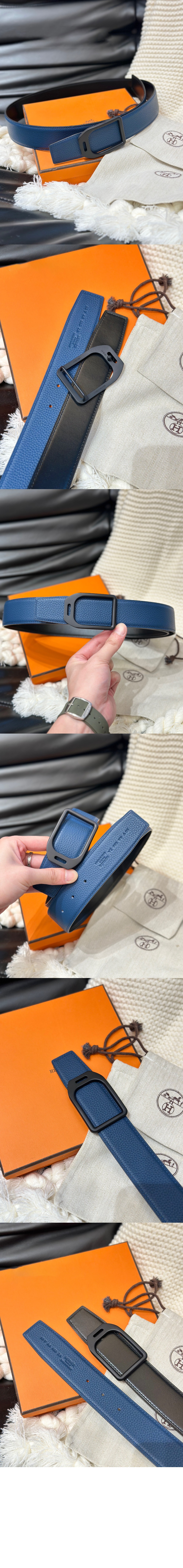 벨트 버클 리버서블 가죽 스트랩 > 에르메스