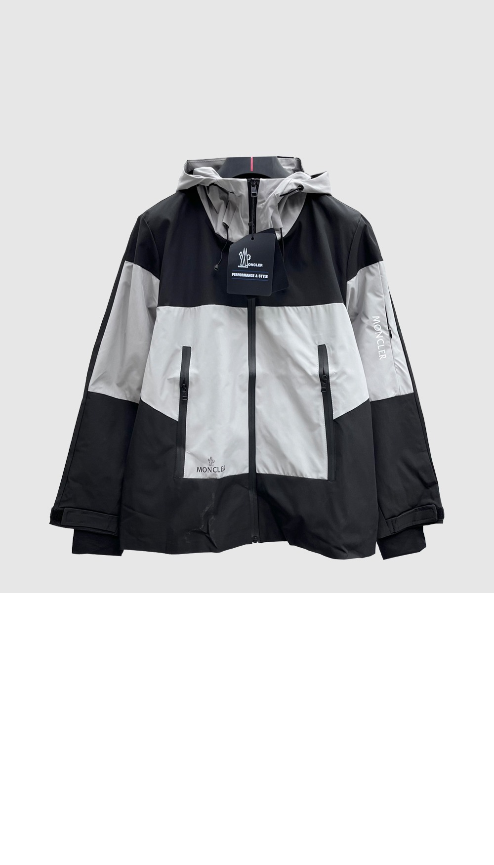 로고 집업 자켓 > Coat - 코트