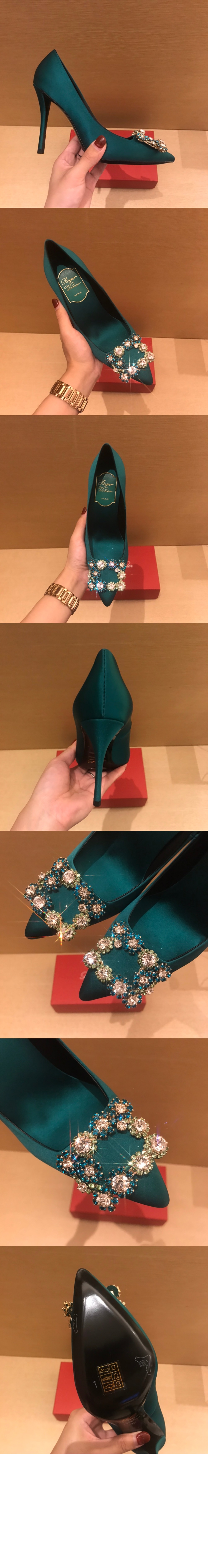 플라워 스트라스 버클 펌프스 4141 > Flower Strass - 플라워 스트라스