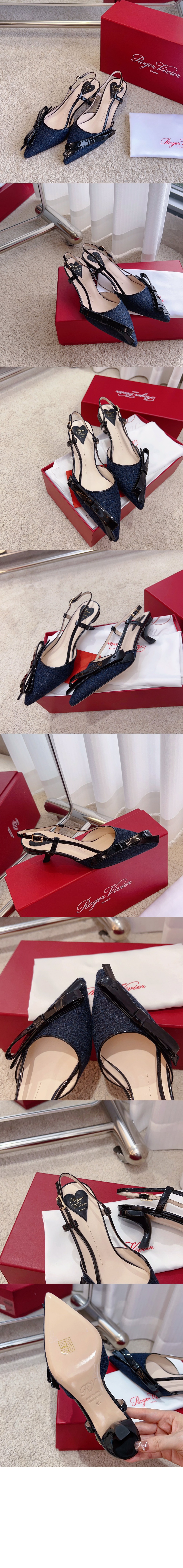 Virgule 패브릭 스트랩 펌프스 6383 > Virgule