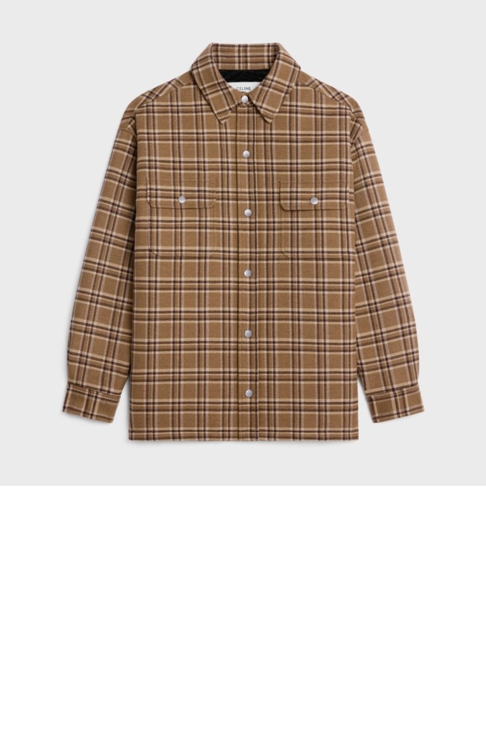 오버셔츠 체크 울 > Etc - 기타제품