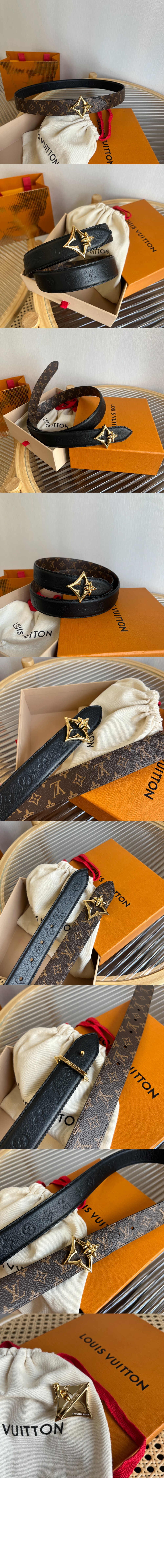 플라워그램 리버서블 벨트 M8373V > 루이비통