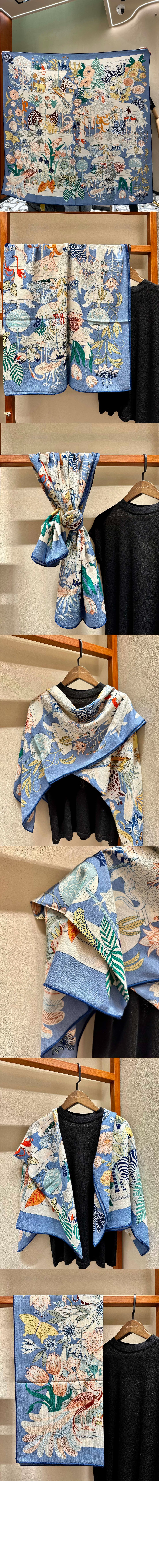 Precious Paradise 스카프 140 > 에르메스