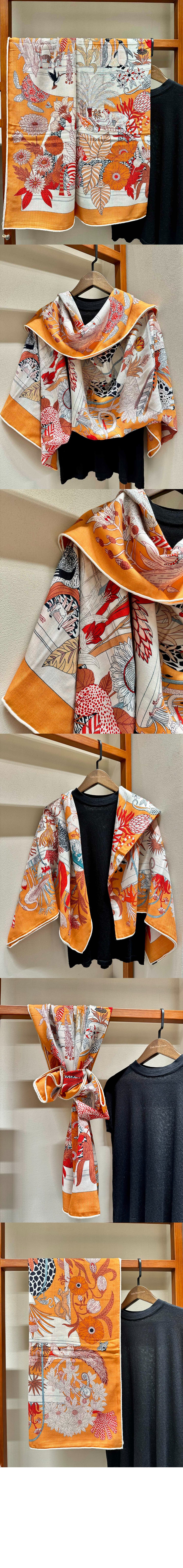 Precious Paradise 스카프 140 > 에르메스