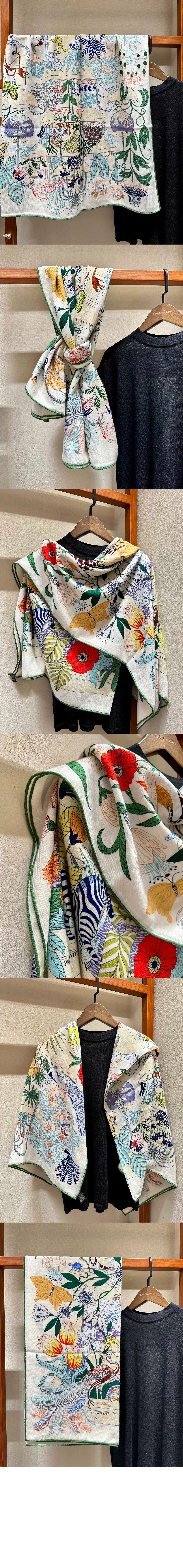 Precious Paradise 스카프 140 > 에르메스