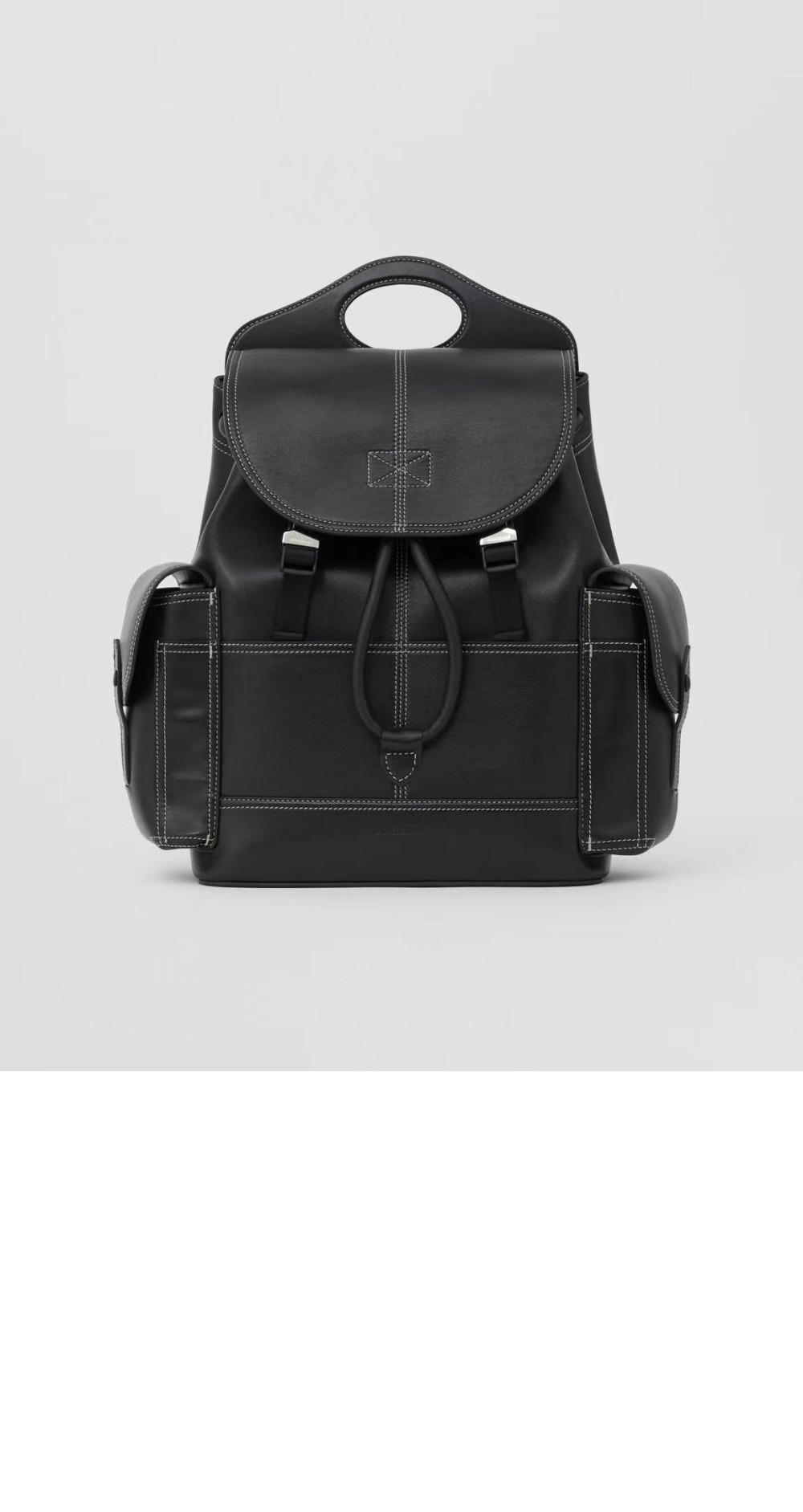 레더 포켓 백팩 80547681 > Backpack - 백팩