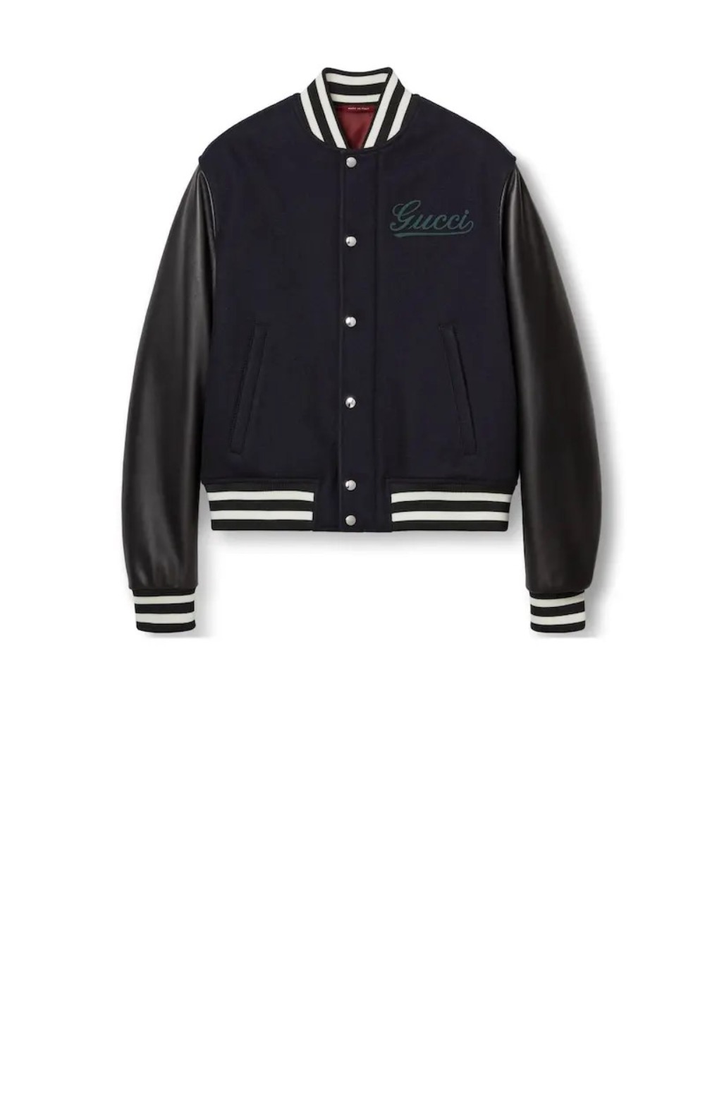 울 가죽 바시티 자켓 > Etc - 기타제품