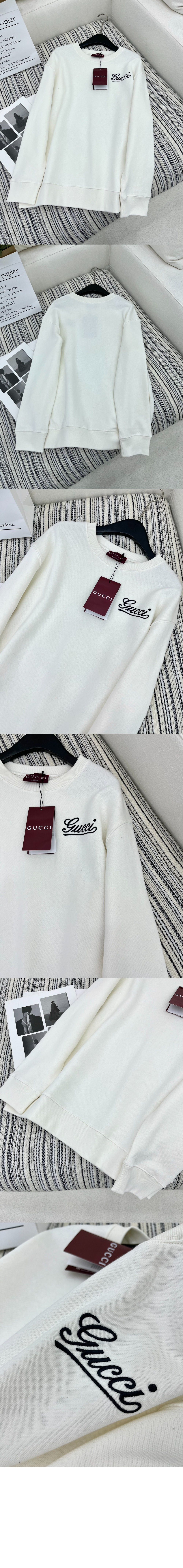 자수 코튼 저지 스웨트셔츠 > Etc - 기타제품