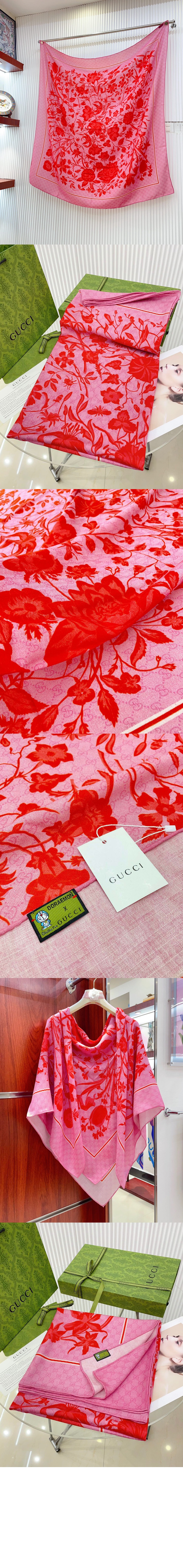 플로라 프린트 실크 스카  788333 > Etc - 기타제품