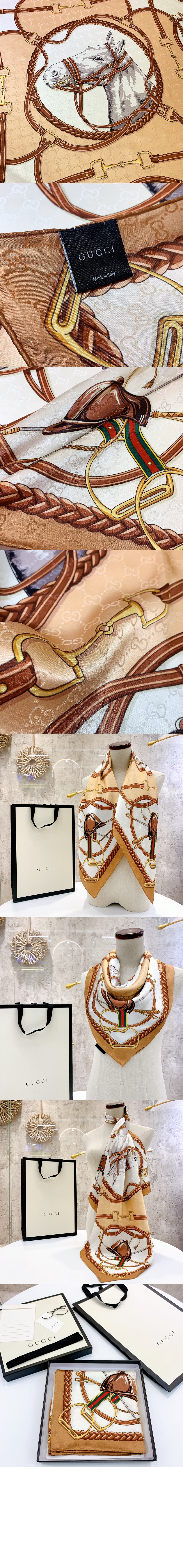 플로라 프린트 실크 스카 766327 > Etc - 기타제품