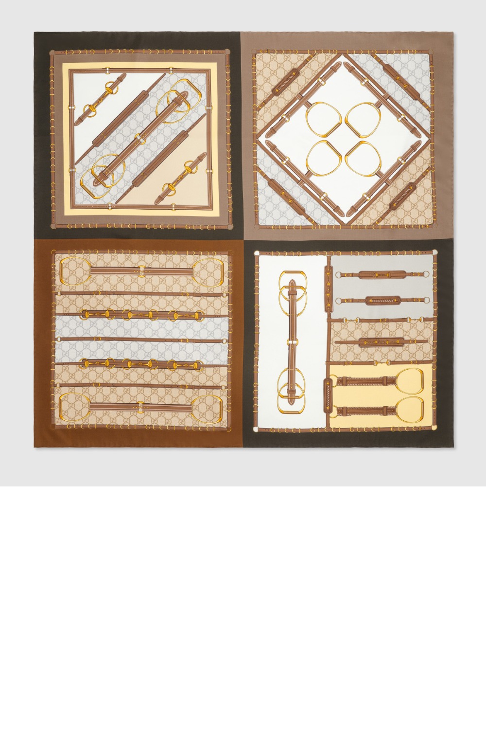 헤리티지 프린트 실크 스카프  786222 > Etc - 기타제품