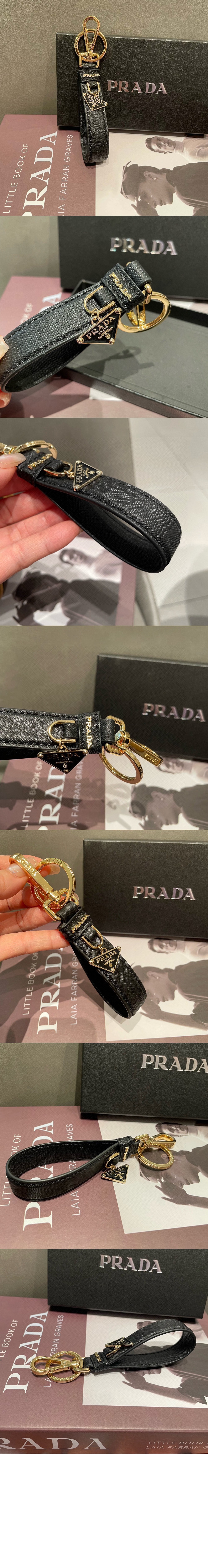 나파 가죽 키링 1PP14 > 프라다