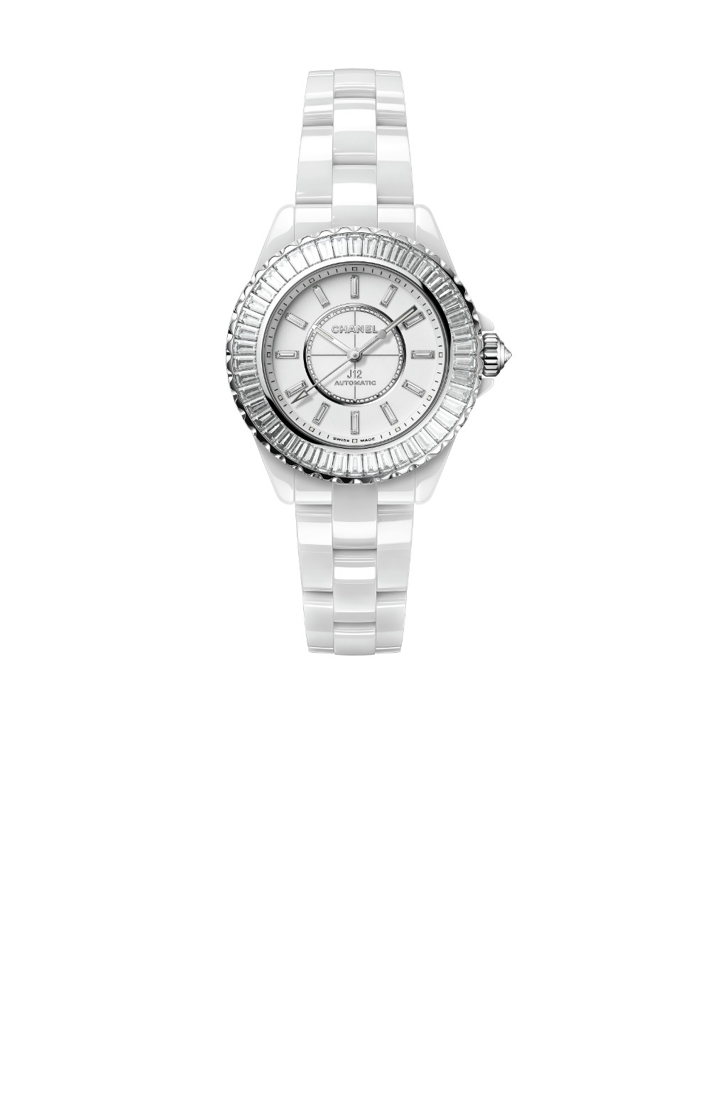 J12 바게트 다이아몬드 베젤 워치 12.2 33 H7430 > J12 Watch - J12 시계