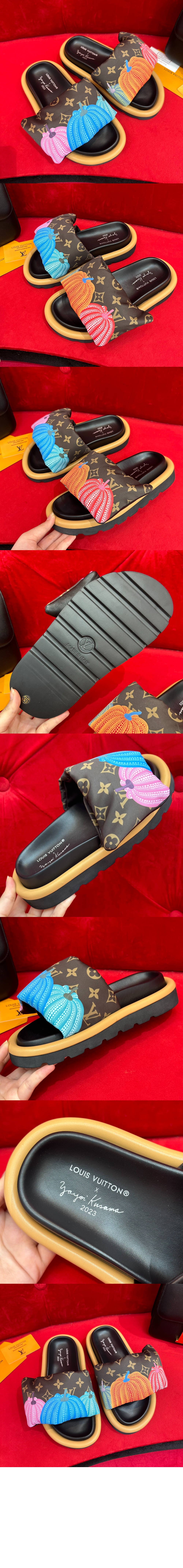 LV x YK 풀 필로우 플랫 컴포트 뮬 1ABD8Z > Pool Pillow - 풀 필로우