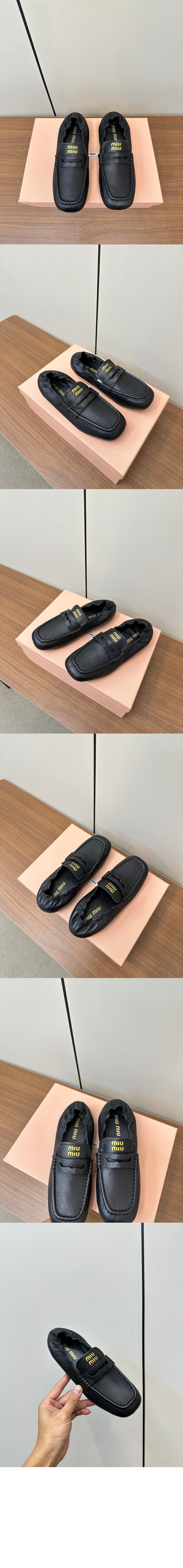 나파 가죽 로퍼 5D341E > Loafers and lace-ups - 로퍼 및 레이스업