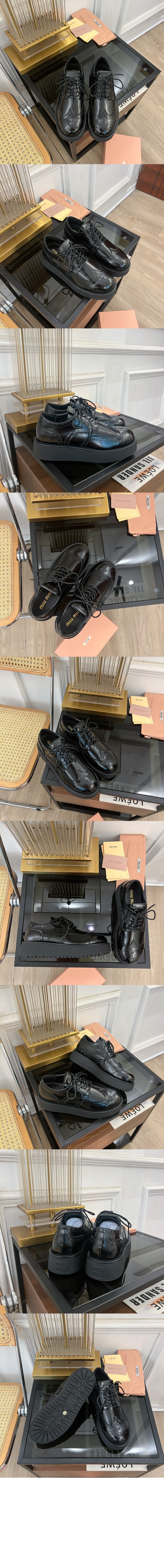 브러쉬드 가죽 옥스포드 브로그 5E177E > Etc - 기타제품