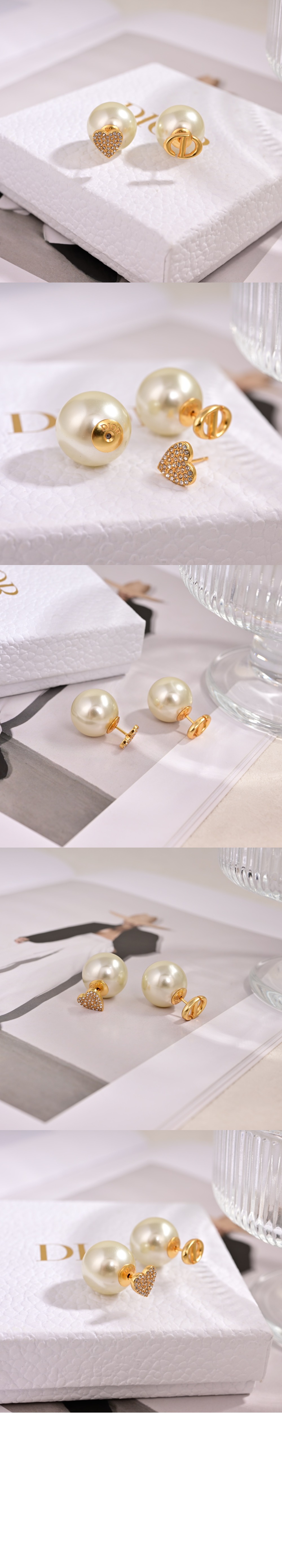 트라이벌 귀걸이 E1733 > 디올