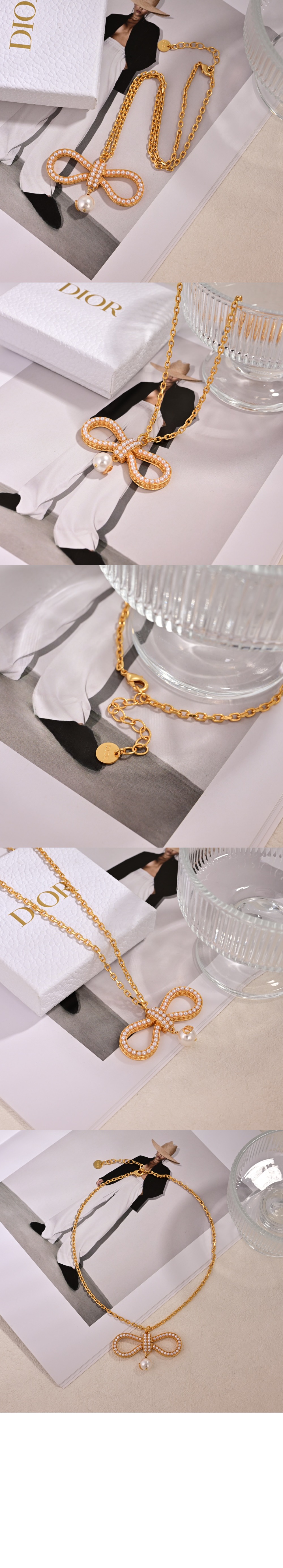 Le Nœud de Dior 목걸이 N3125 > 디올