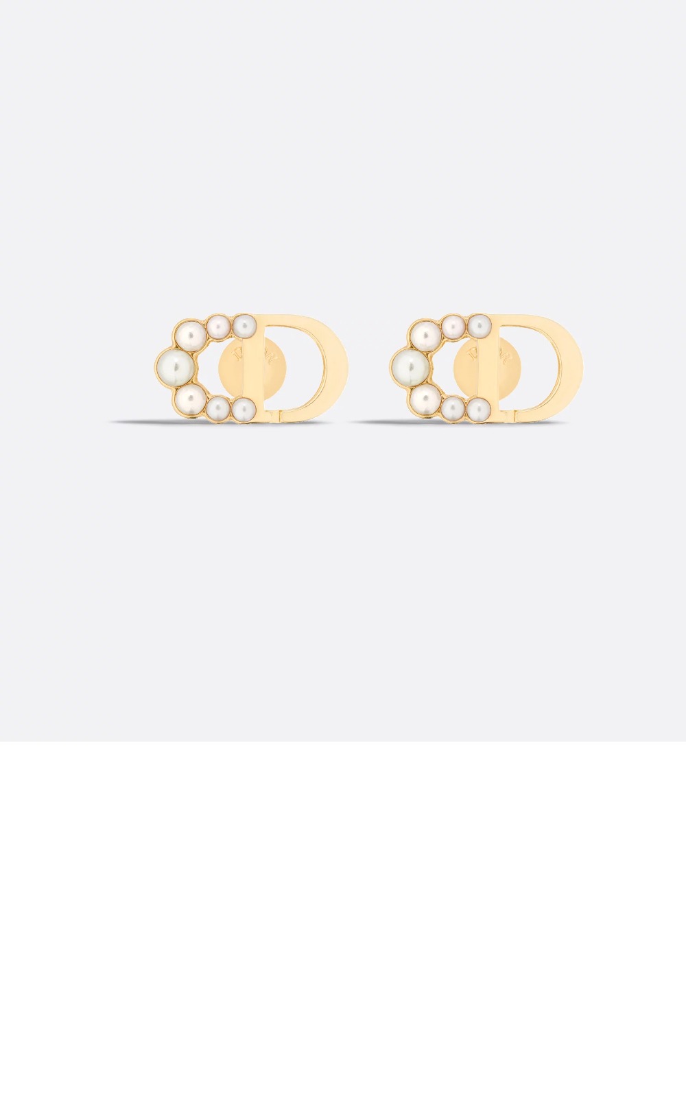 Petit CD 미니 스터드 귀걸이 E3649 > 디올