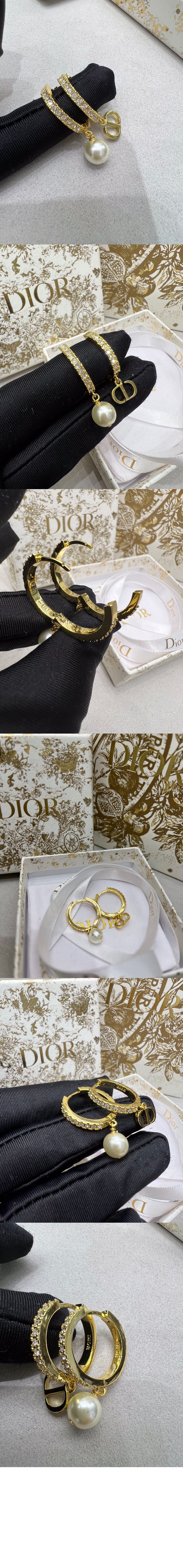 Petit CD 귀걸이E1914 > 디올