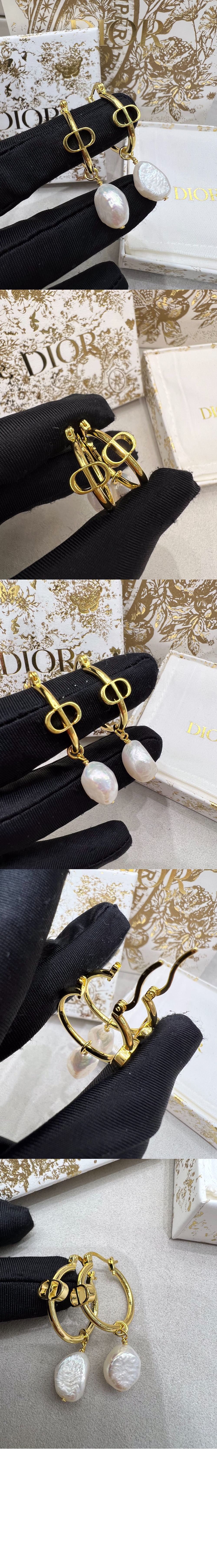 쁘띠 CD 귀걸이 E2053 > 디올