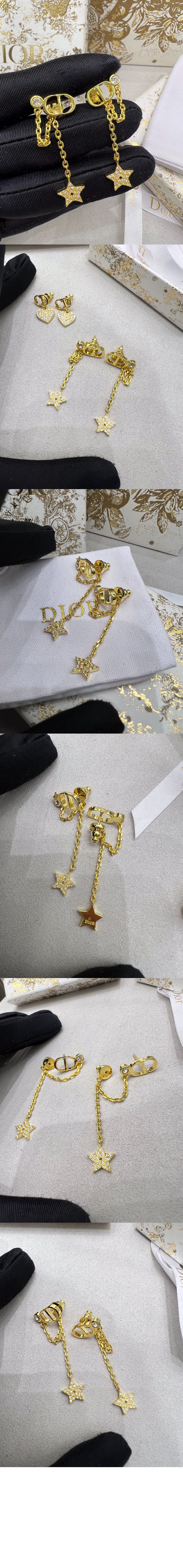 쁘띠 CD 귀걸이 E1282 > 디올