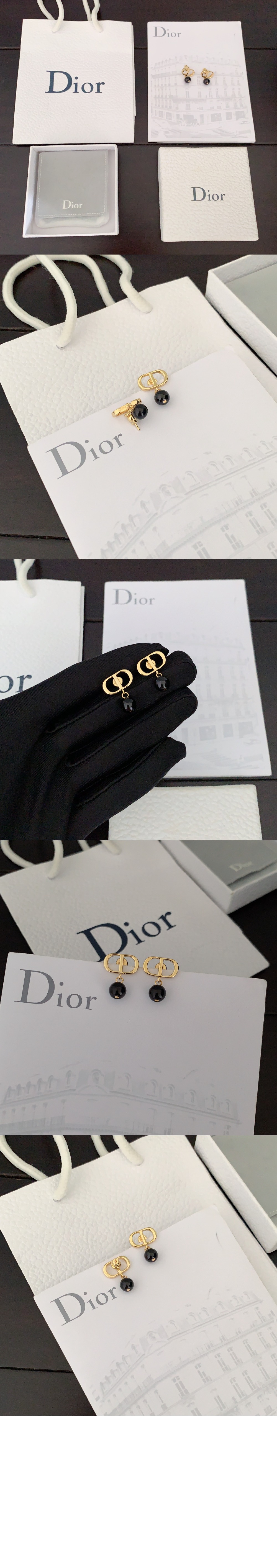 Petit CD 귀걸이 E1520 > 디올