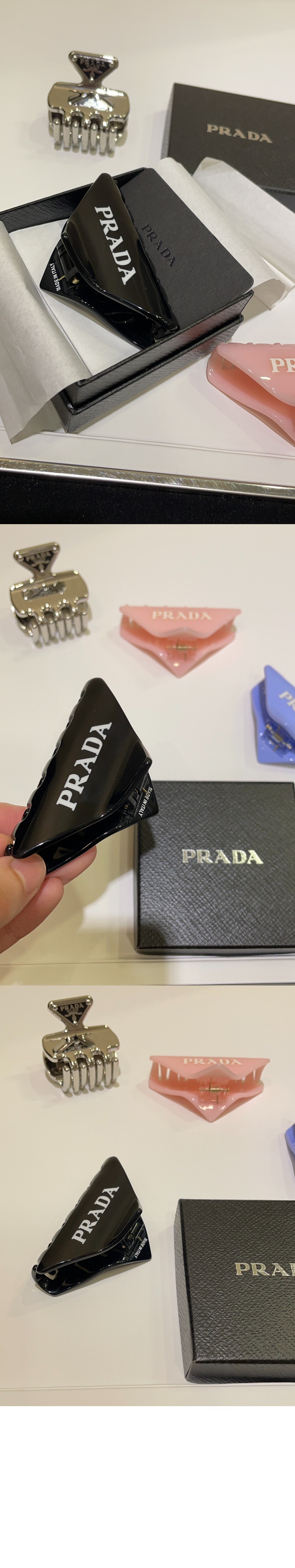 헤어 클립 1IF109 > 프라다