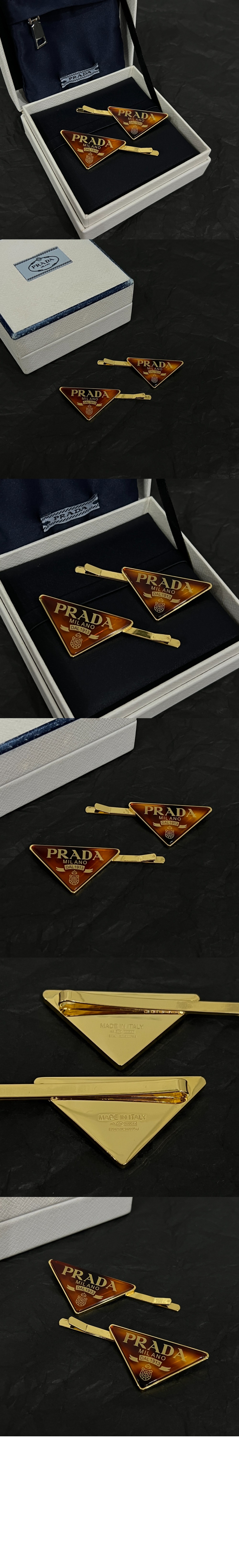 플렉시글라스 헤어 클립  1IF692 > 프라다