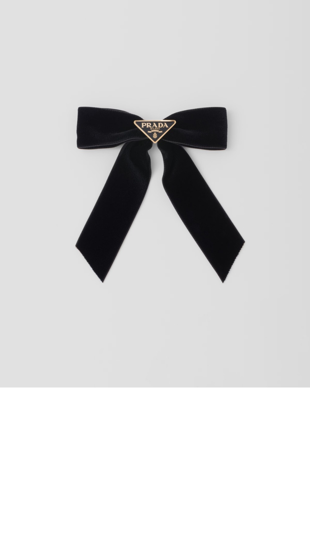 벨벳 헤어클립 1lF154 > 프라다